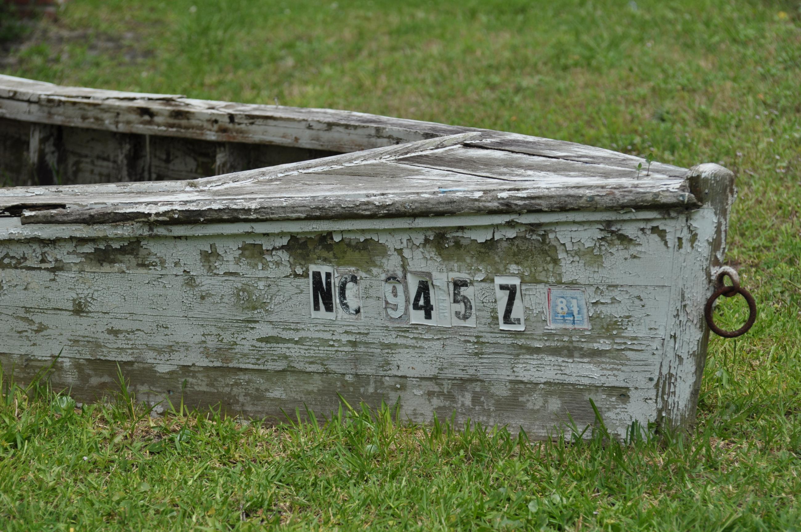 Retired Boat Okracoke Island, N.C.