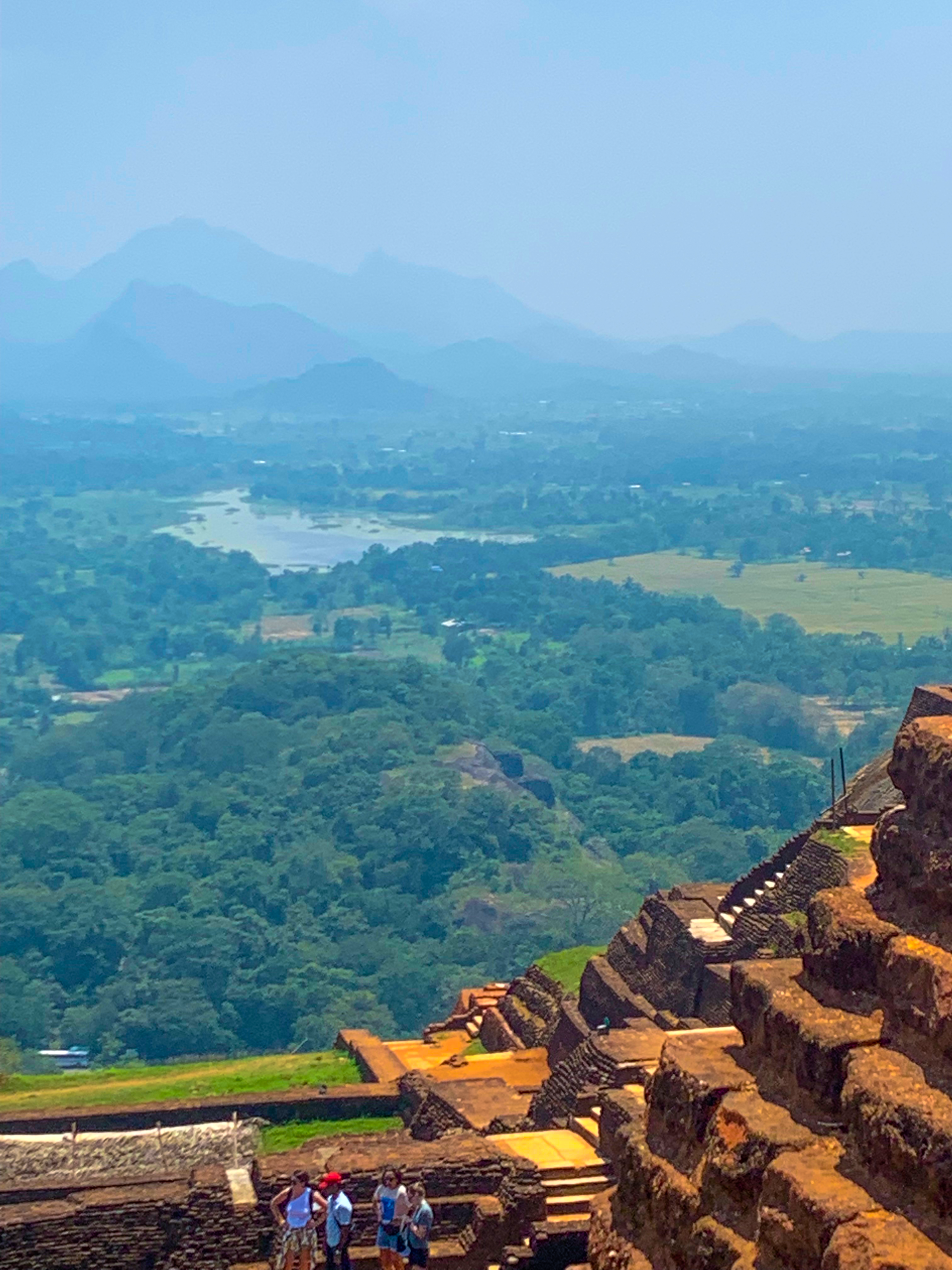 View from Sigiriya Rock, Sri Lanka