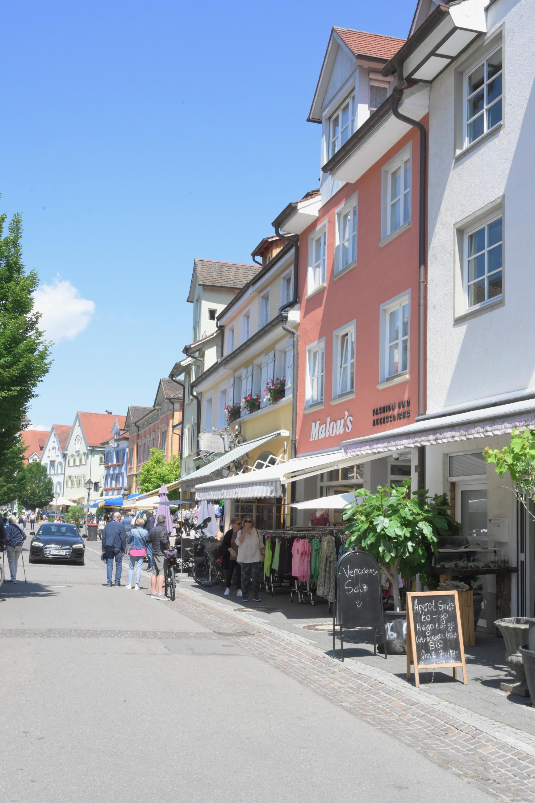 cute town in Meersburg Germany